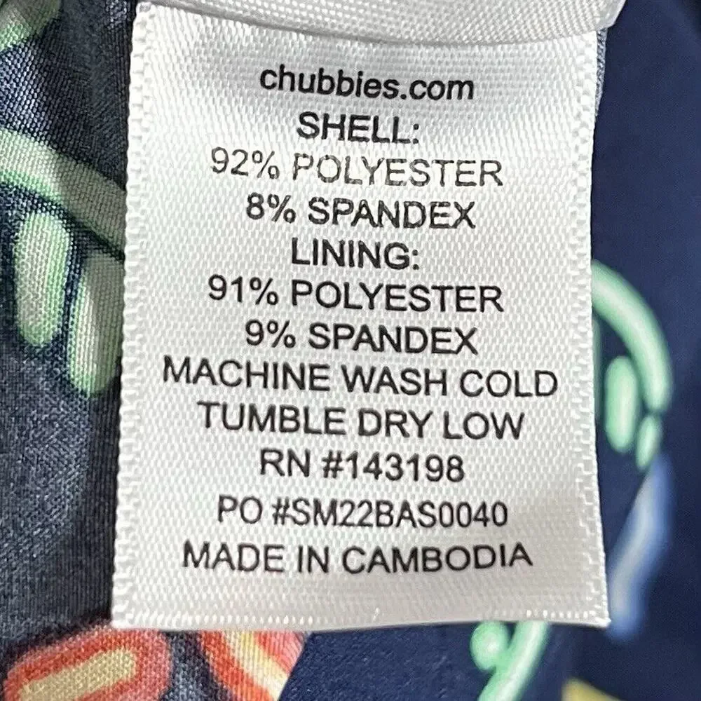 Chubbies The Neon Lights 5.5